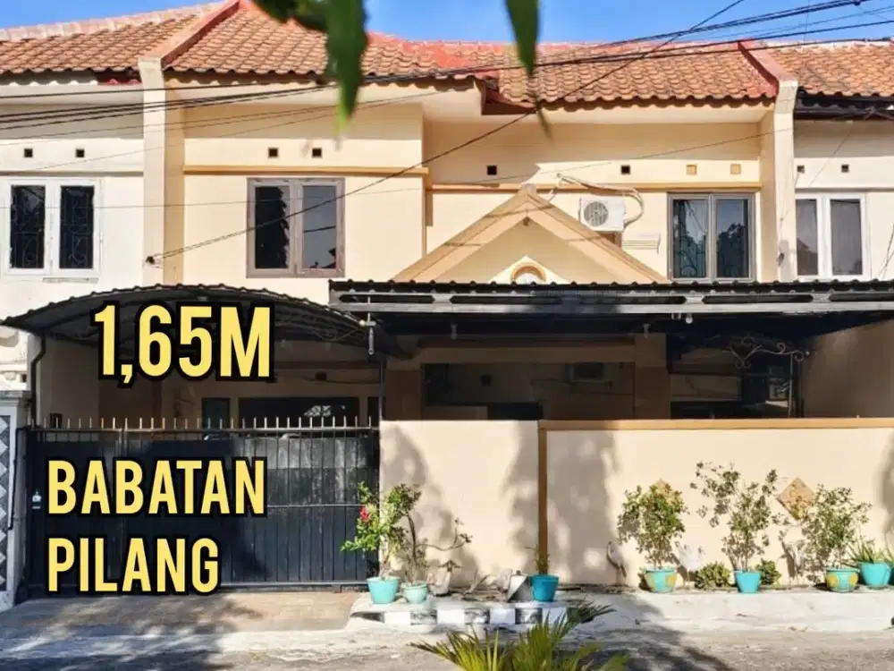 ‼️SIAP HUNI‼️RUMAH MODERN MINIMALIS BABATAN PILANG WIYUNG SURABAYA BARAT