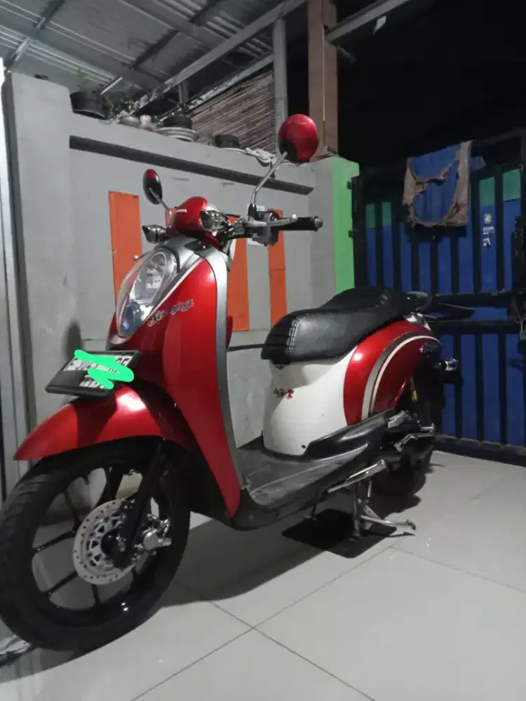 Scoopy 2012 lengkap siap pakai