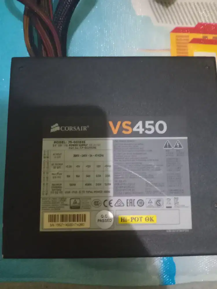 PSU Corsair VS450 80+