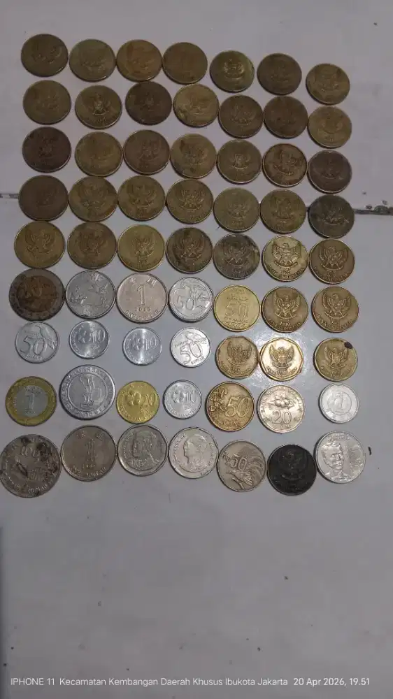 Uang koin buat yang hobi