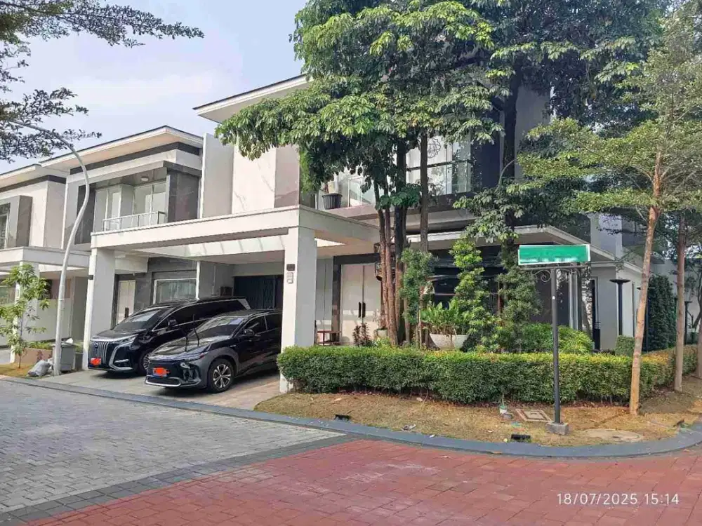 Pasadena Grand Residence Gading Serpong Ex Show Unit Full Furnish LT 264m², Interior Mewah, Harga 13,888M