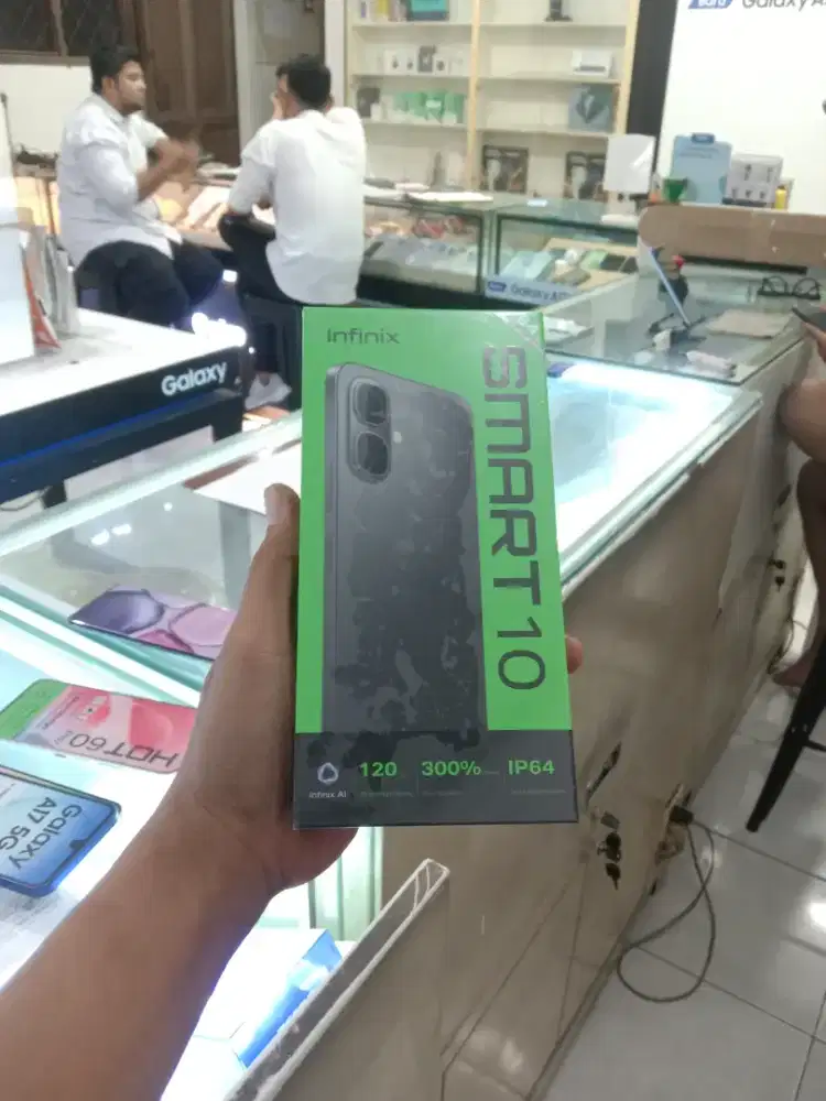 Fast respon WA Infinix Smart 10 4+4/64 Garansi resmi 1thn