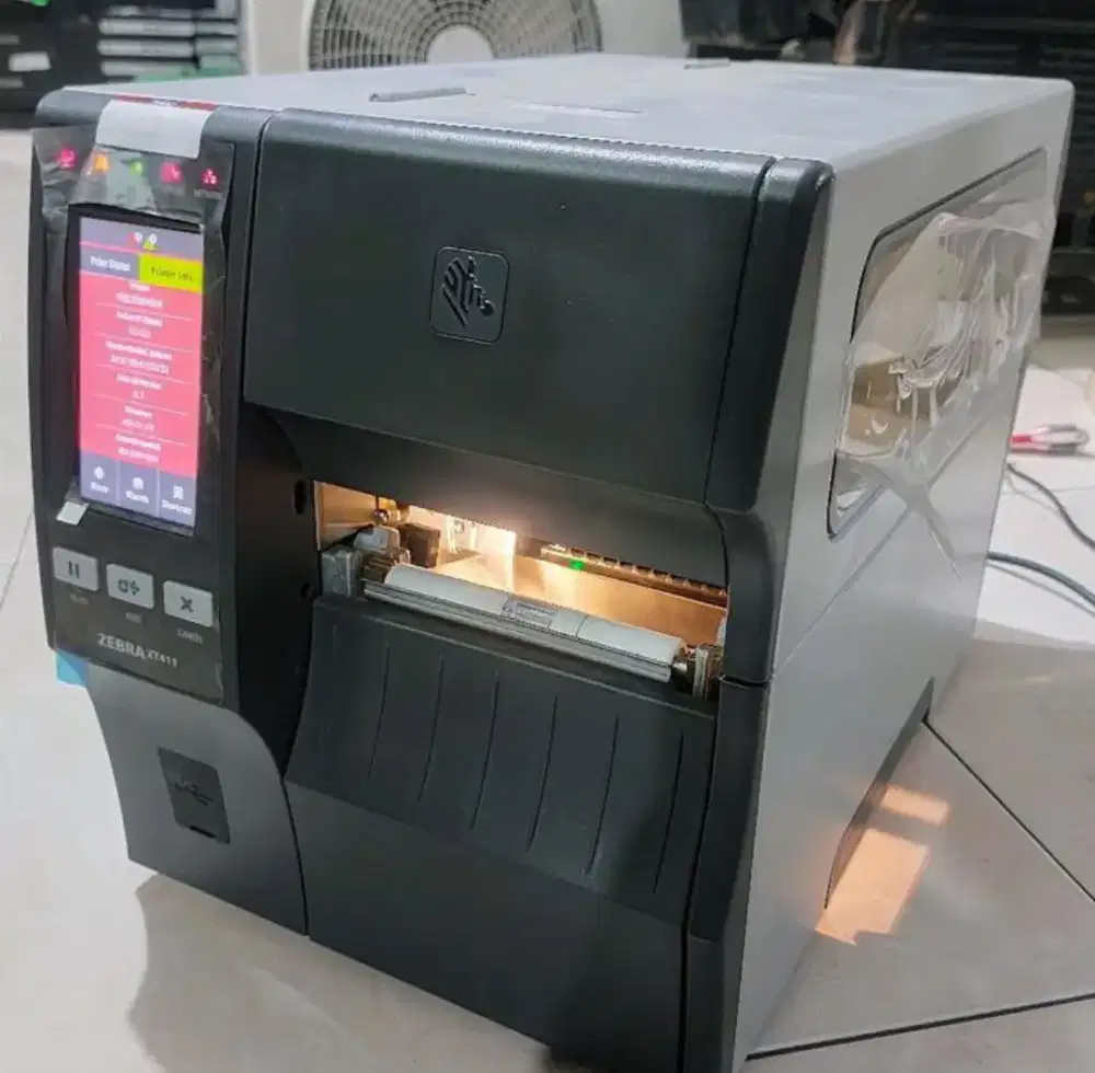 Printer Zebra ZT411 laber resi barcode normal