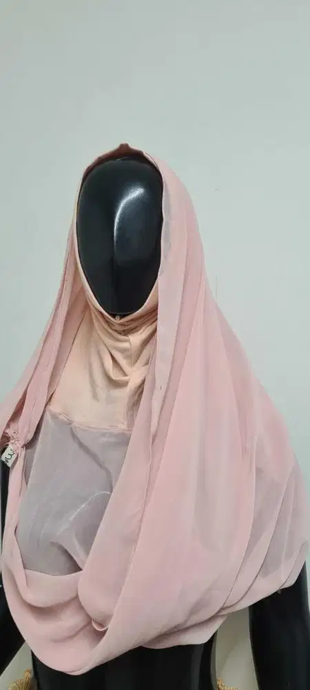 Hijab Instan premium, hijab instan sifon premium