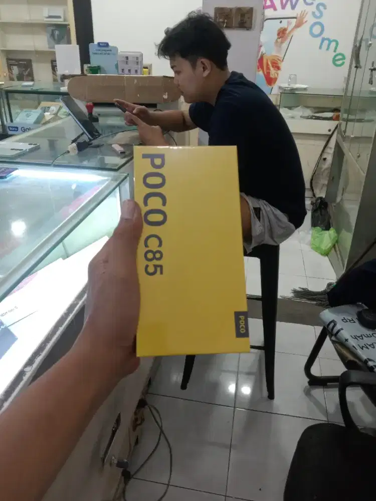 Fast respon WA Poco C85 NFC 8+8/256 garansi resmi 15bln