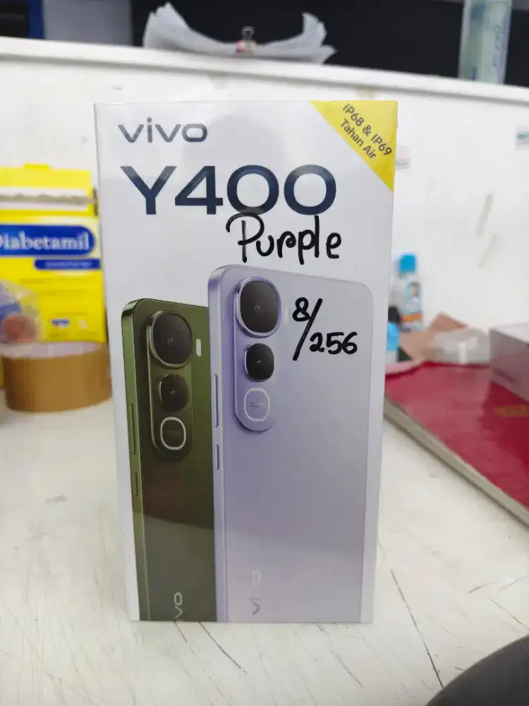 Vivo Y400 8/256 purple new segel