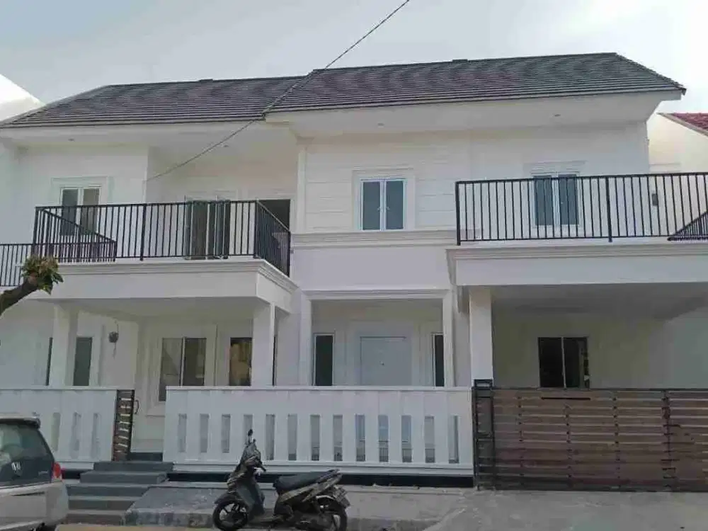 Villa Melati Mas BSD – Rumah 2 Lantai LT 185m² SHM, 5+1 KT, Depan Gerbang, Harga 3,15M