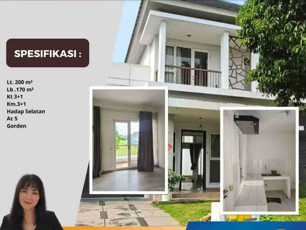 Disewakan Cluster Alam Lt. 200 Suvarna Lavon Cikupa Tangerang