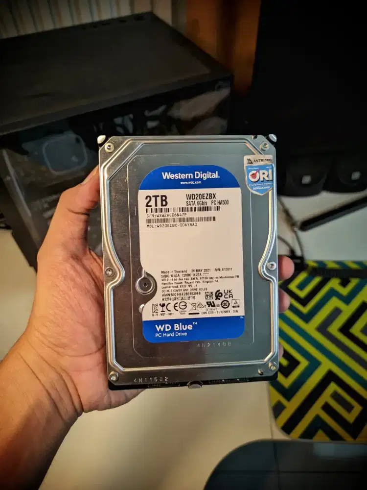 pc part hdd murah wd blue ori 2tb