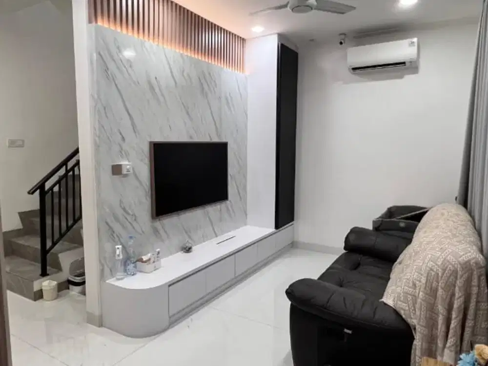 Rumah PIK 2 Ukuran 6x12,5 Furnish Interior BISA KPR SIAP HUNI