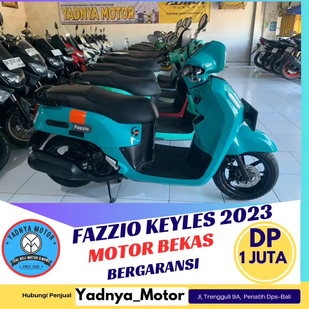 FAZZIO KEYLES 2023/YADNYA MOTOR