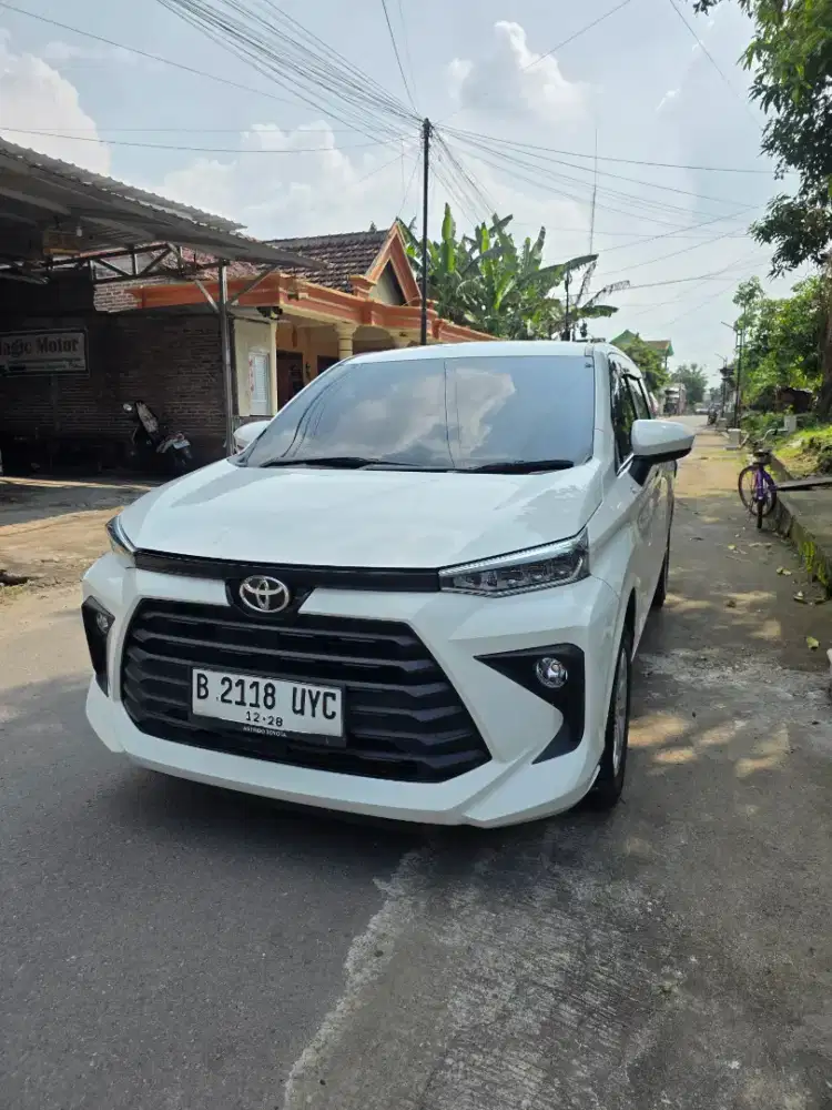 Avanza mt 2023 masih tangan pertama