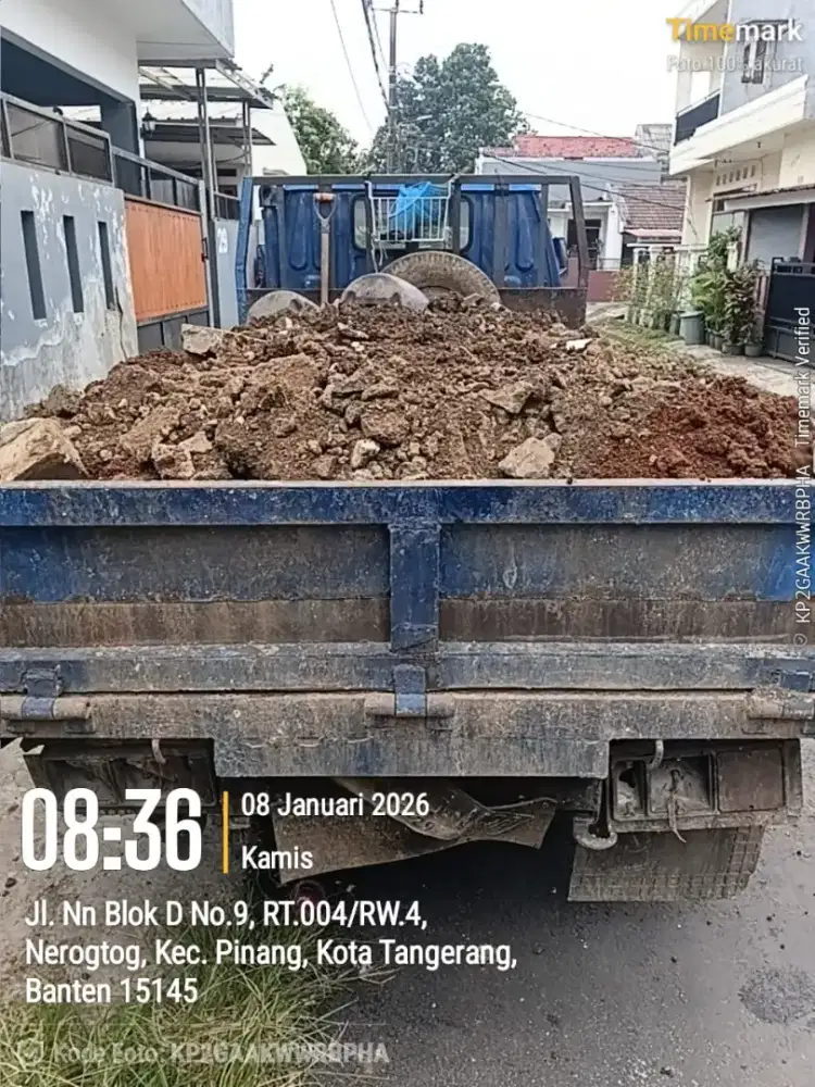 Jasa buang sampah proyek dll