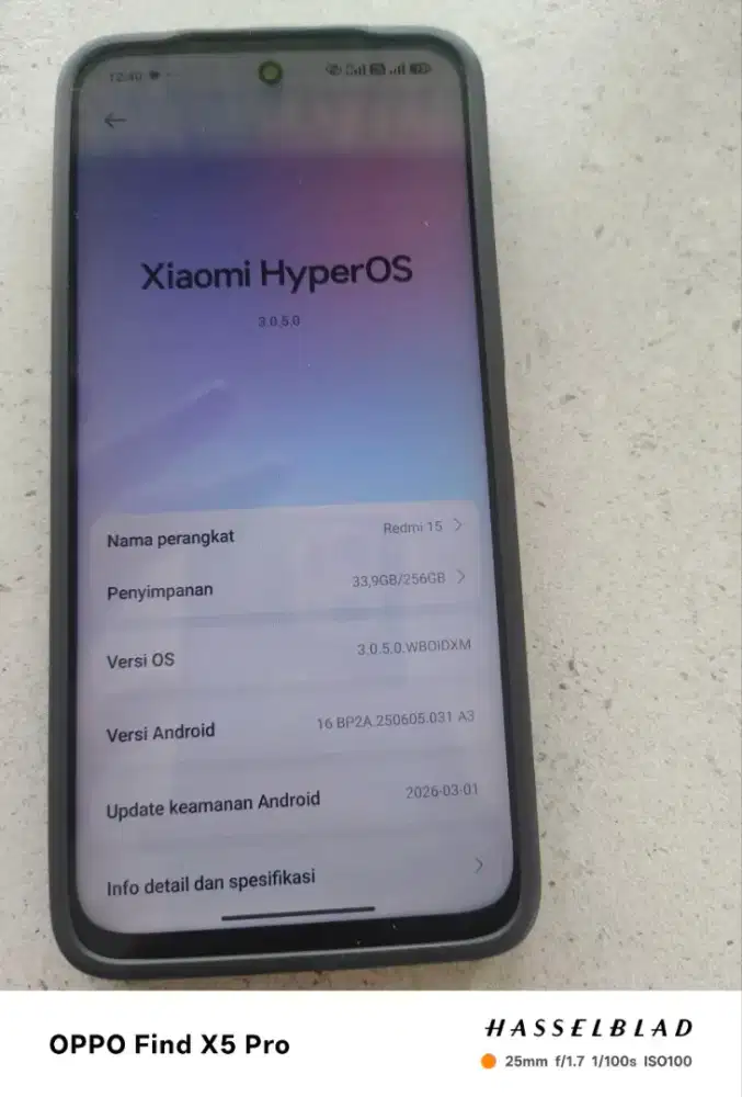 Xiaomi Redmi 15 8+8/256 Resmi msih grnsi Pjng lngkp ORI BS tuker tmabh