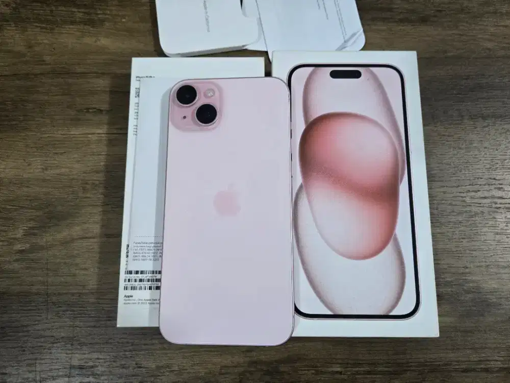 IPHONE 15 PLUS 128 IBOX MULUSSS NORMAL FULSET