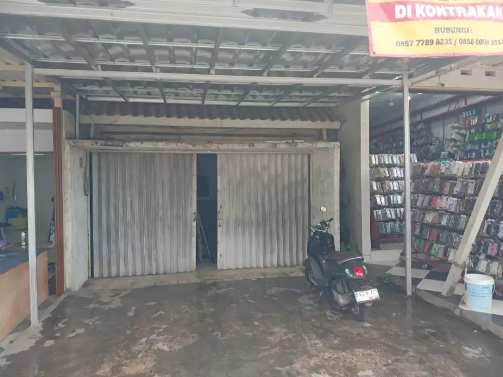 Di sewakan ruko 1 lantai di raga mukti arko