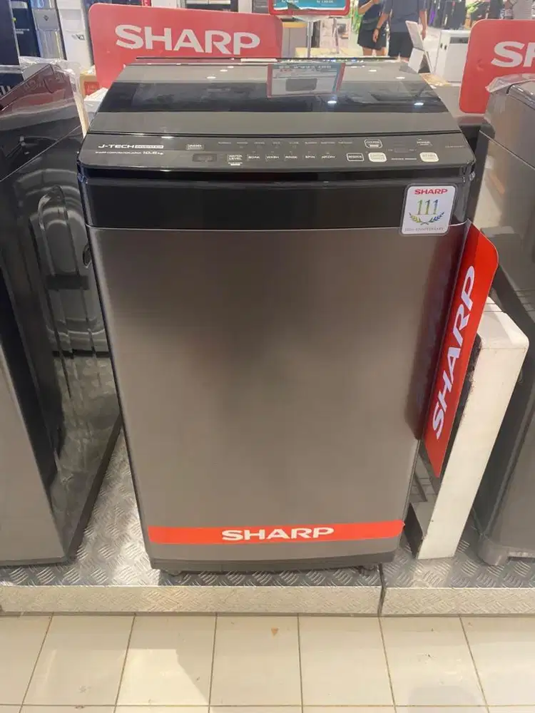 Mesin cuci SHARP 10,5KG 350WATT