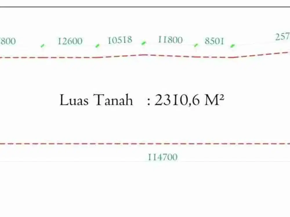 Dijual Tanah LT 2310m² di Moh Kafi 1, Jagakarsa, Jakarta Selatan