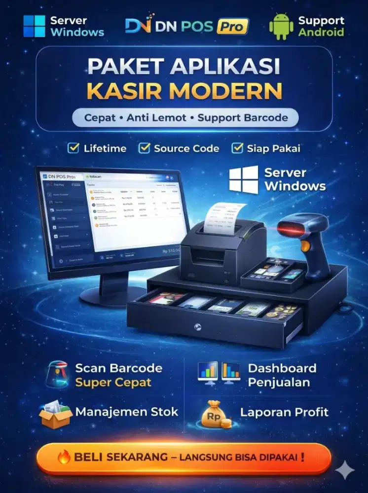 Paket Komputer Kasir Toko