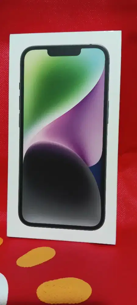 Iphone 14 256gb warna black baru resmi ibox