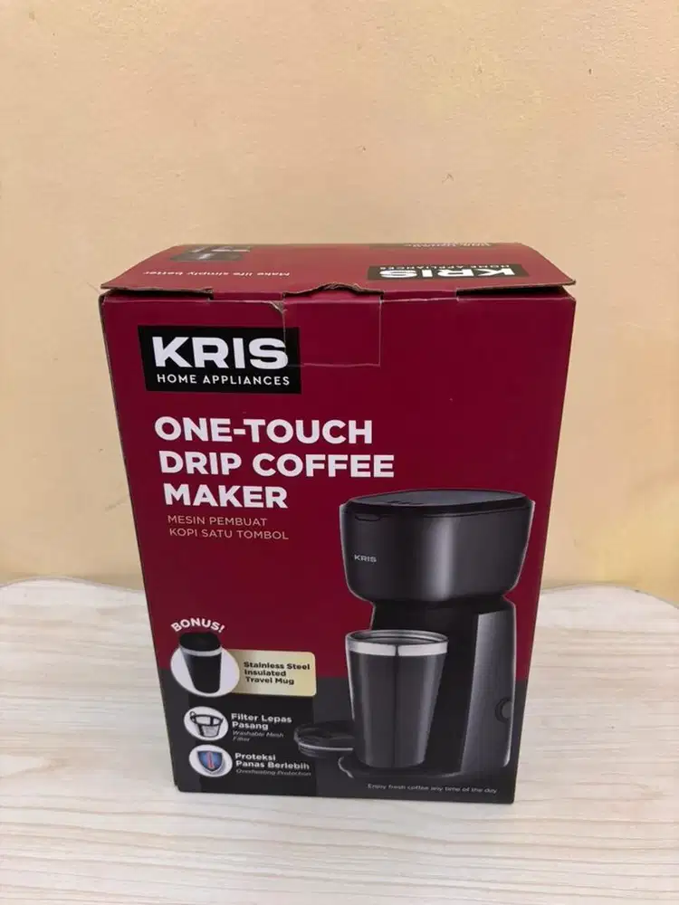 Coffee maker kondisi baru belum pernah pakai / komplit