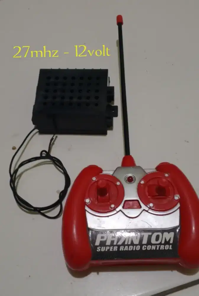 Receiver remote mobil aki anak