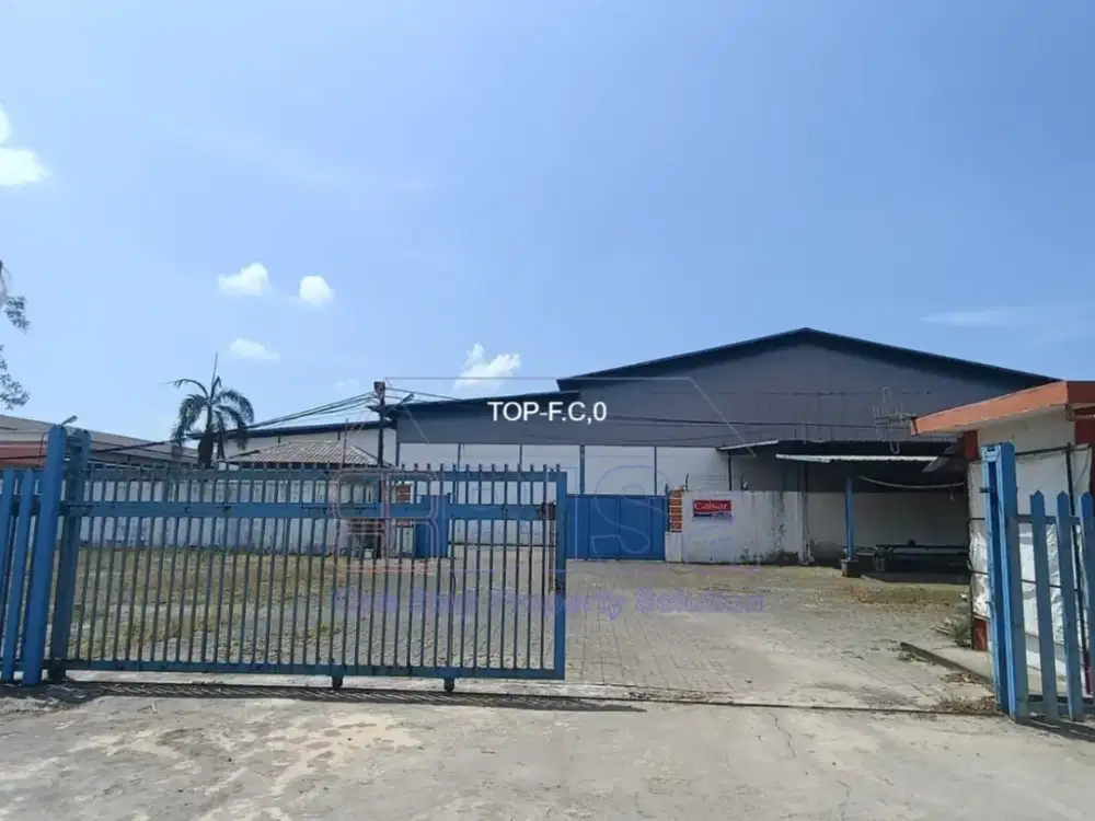 Gudang Luas di Sagulung Lahan Hampir 1 Hektar!