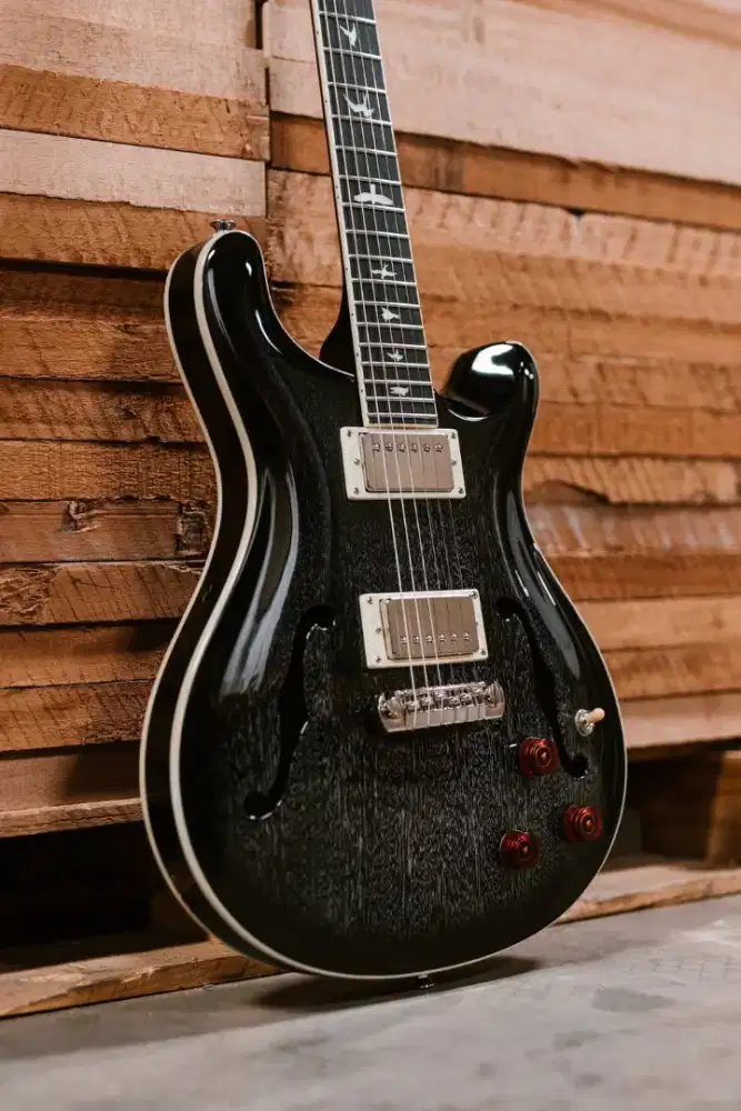 PRS SE Piezo Hollowbody Standard Dog Hair Smokeburst