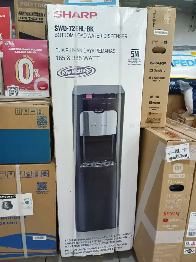 BOTTOM LOAD WATER DISPENSER SHARP DUA PILIHAN DAYA PEMANAS