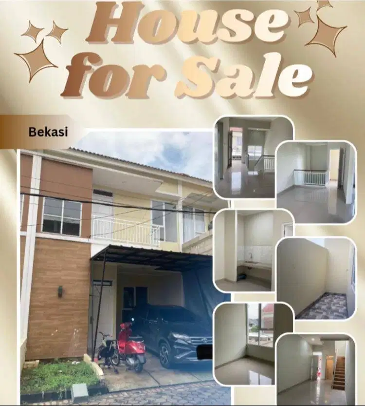 DIJUAL - RUMAH CLUSTER DEKAT TOL JATIASIH