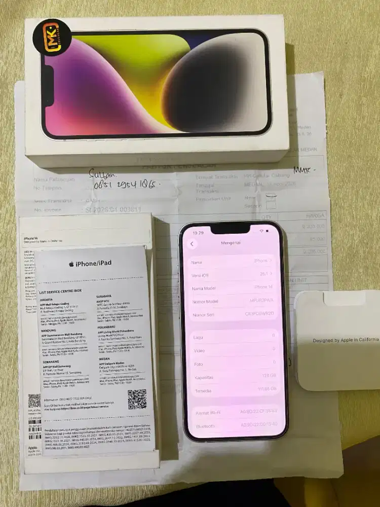 Iphone 14 128Gb Ibox mulus nominus