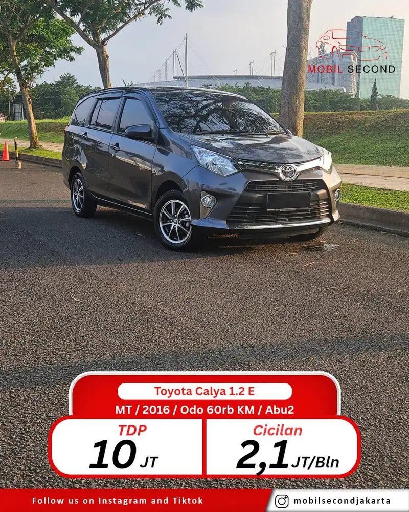 [TDP 10jt!!] Toyota Calya 1.2 E MT 2016!! Sigra, Mobilio, Wuling