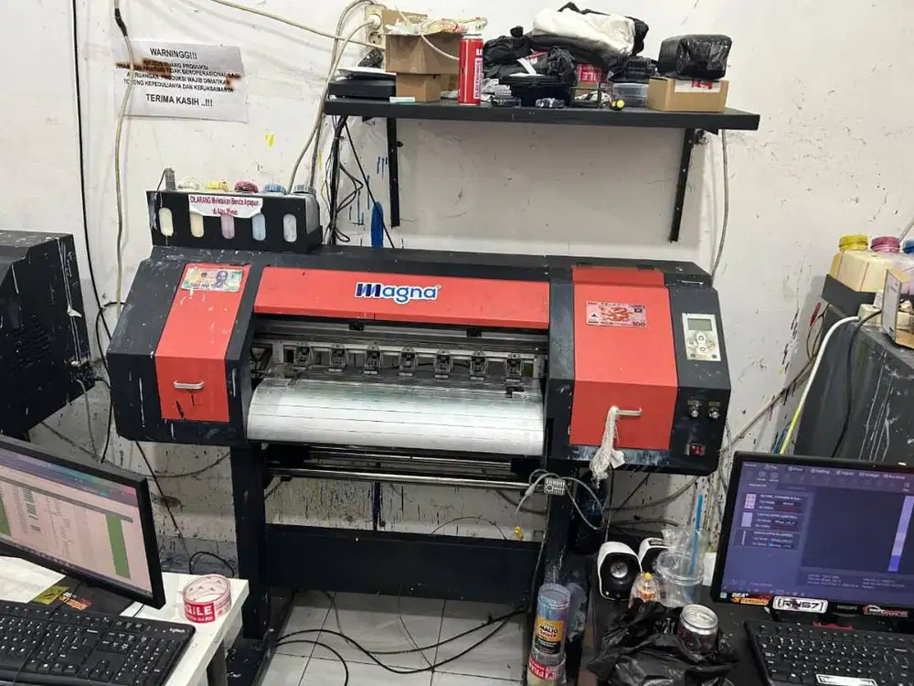 Dijual mesin DTF MAGNA (25jt only) tanpa head. Kondisi masi jalan