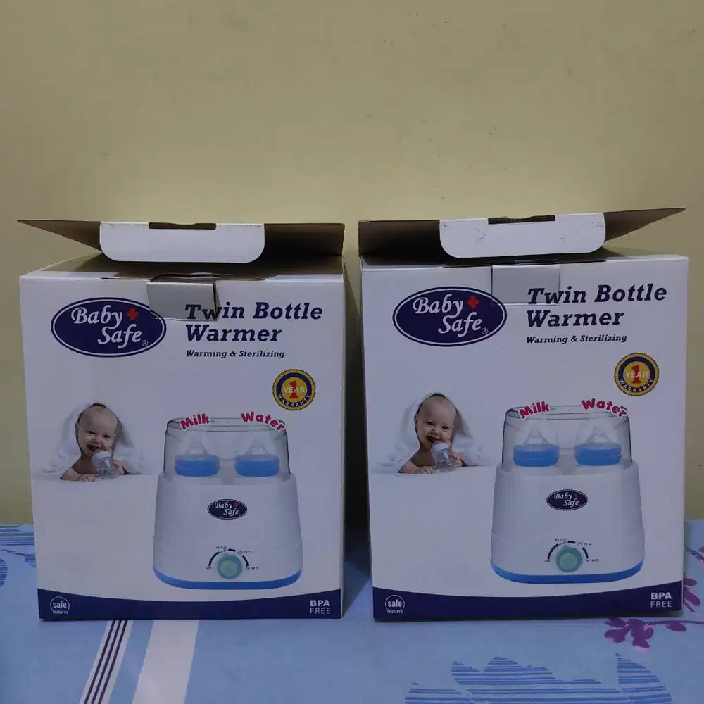 Baby Safe Alat Steril Botol Susu 5in1, Penghangat makanan
