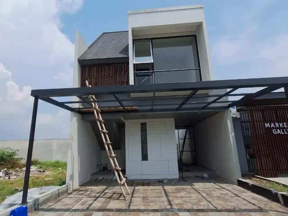 Rumah Siap Bangun 2 Lantai View Gunung Merapi Dekat UMY