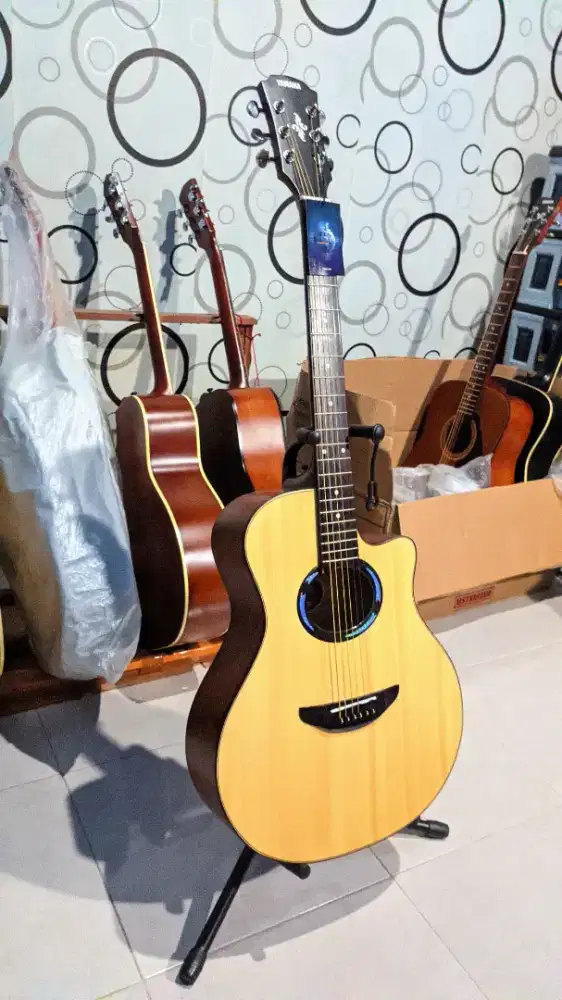 Gitar Akustik Apx 500 High Quality Baru