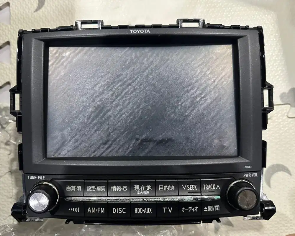 Headunit CBU alphard 2010-2012