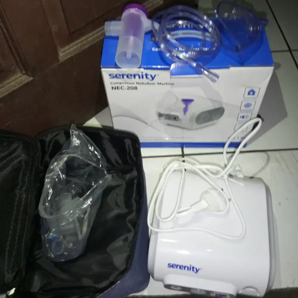 Terapi uap pernapasan nebulizer