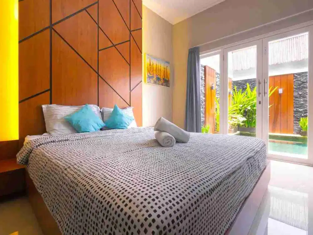 Fully Furnished villa Canggu SHM SLF on hand strategis bebas banjir