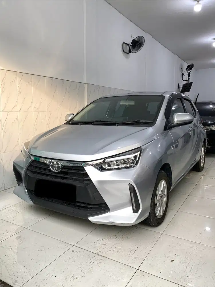 (Odo 9 Ribu) Agya 1.2 CVT (Matic) 2024 Silver 2023