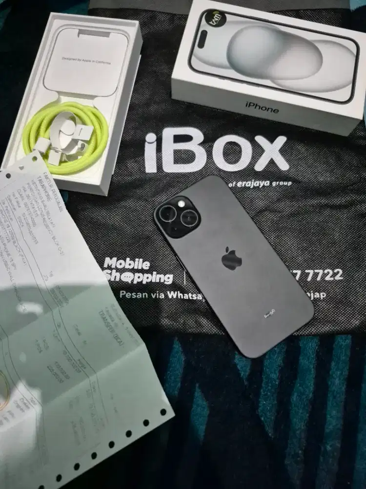 Iphone 15 128gb ibox bh 100%