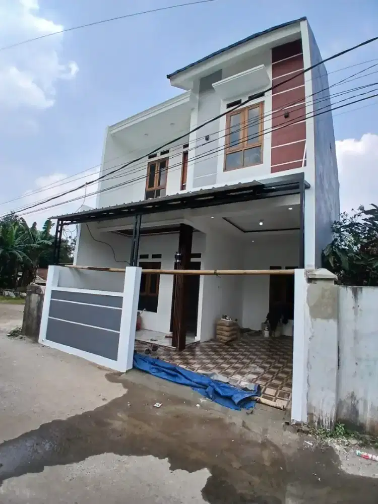 Rumah baru 2lantai dkt ke cibubur hrga 660jt
