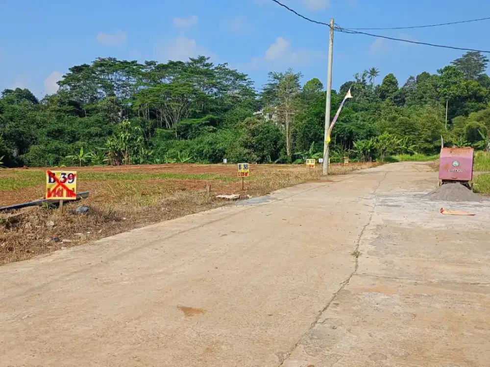 Tanah murah SHM ready di mangunsari