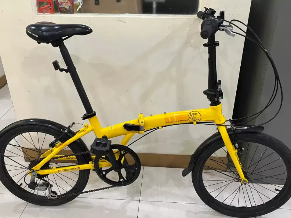 Sepeda lipat polygon bike to work b2w
