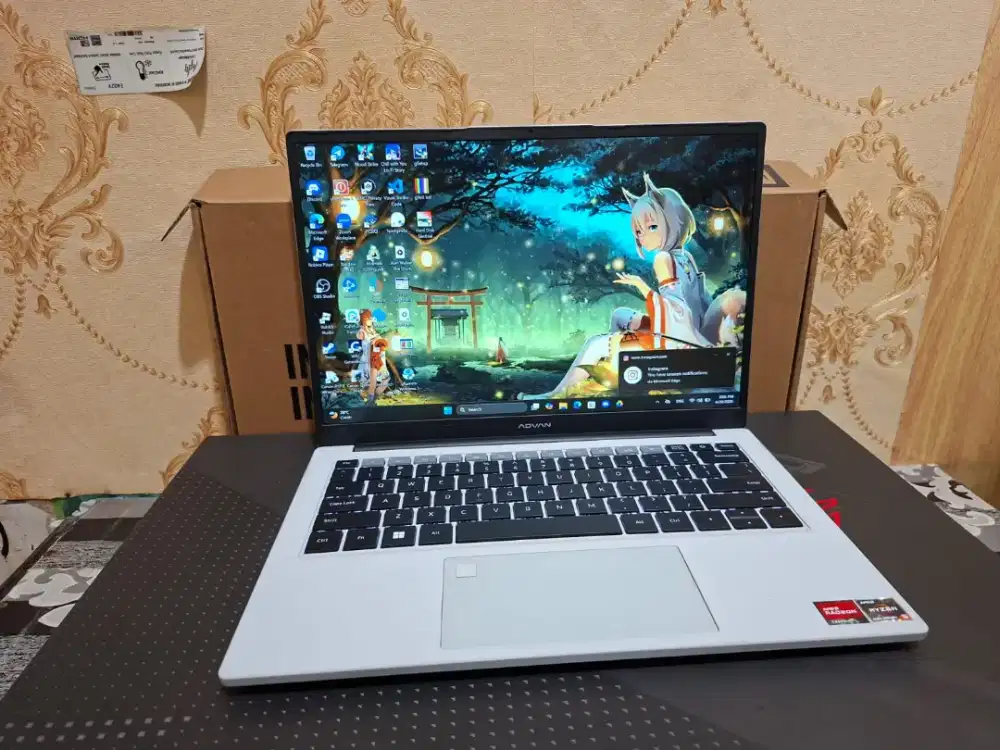 Laptop Advan Workpro 1701 - Amd Ryzen 5 6600H -SSD 512GB -RAM 16GB -