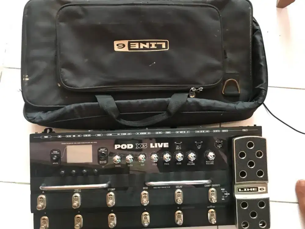 Efex gitar pod x3 live fullset no minus pemakaian sendiri