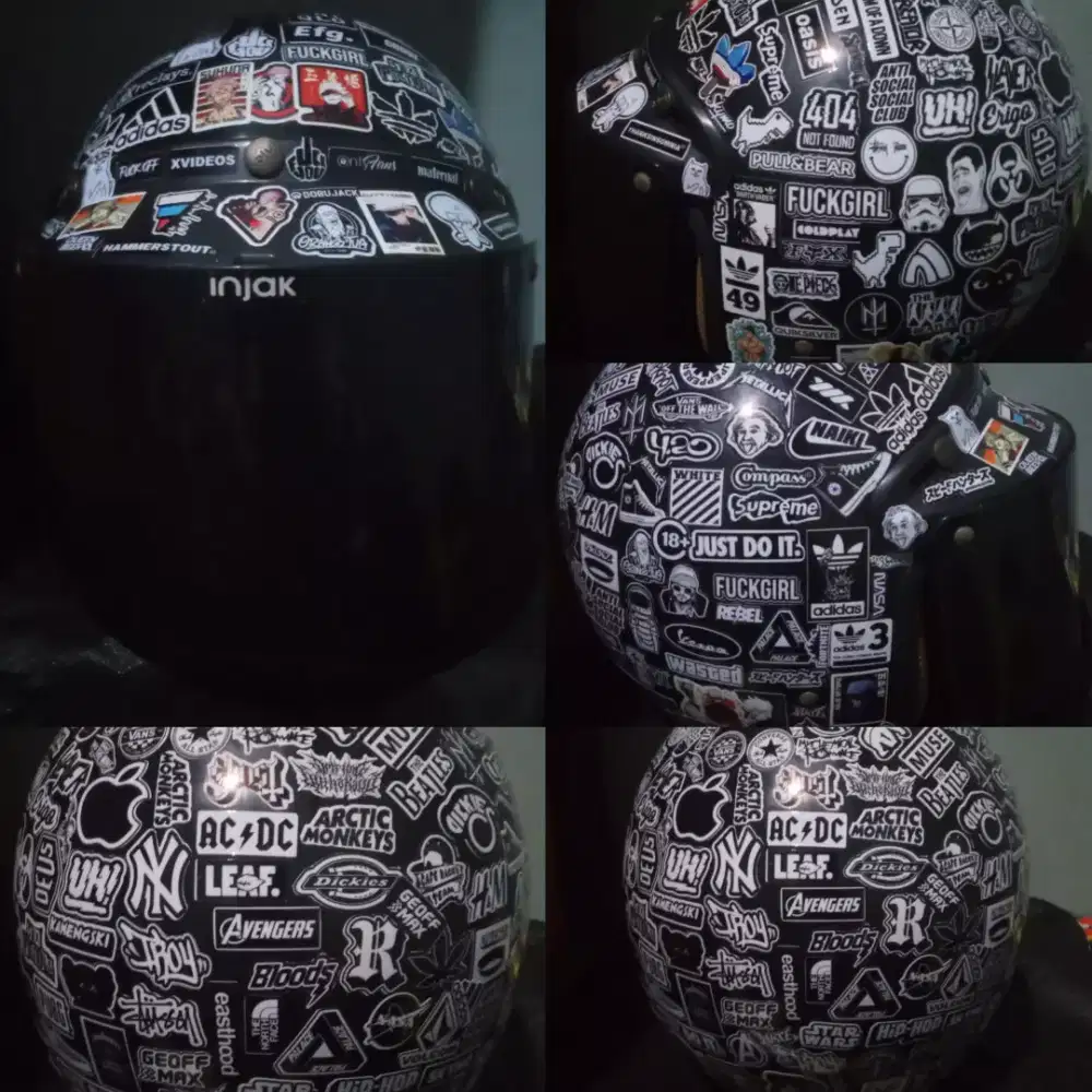 Bogo classic hitam glossy