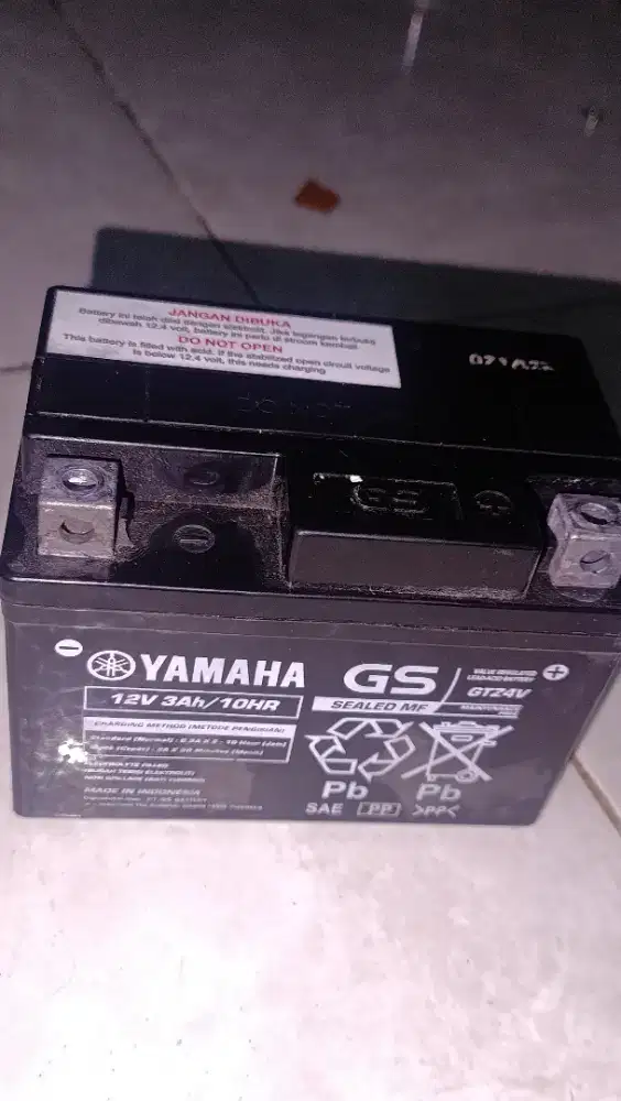 JUAL AKI BEKAS YAMAHA FREEGO