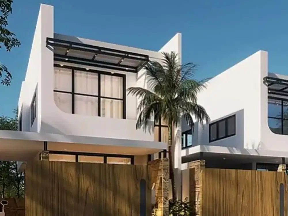 Dijual rumah bagus cantik mewah dan murah di Grand Niravadhi Resort Villa Batuaji Tabanan Bali siaphuni minimalis modern