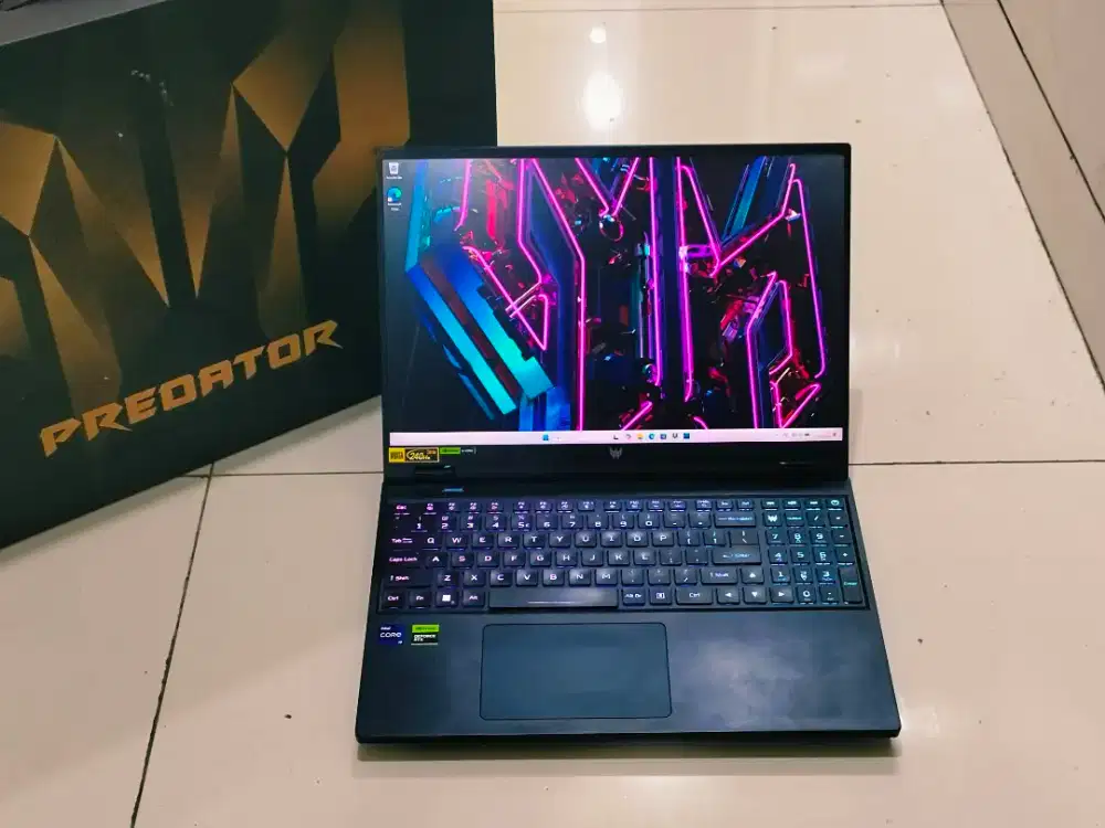 Acer predator helios 16 intel core i9 gen 13 nvidia geforce rtx 4070